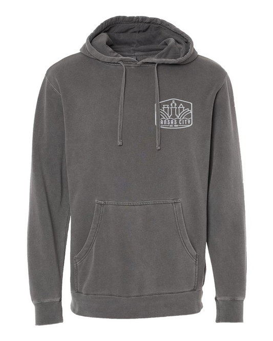 Bartle+Kauffman Pigment-Dyed Hooded Sweatshirt